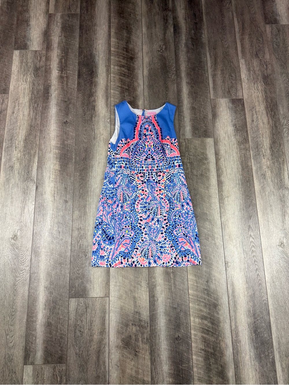 Lilly Pulitzer Blue Print Mila Shift Dress